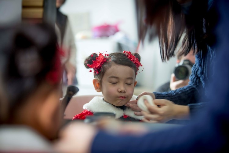 Lớp học đào tạo mẫu nhí ảnh 2 Lop hoc dao tao mau nhi anh 2