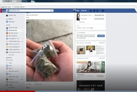 gioi tre mua ban cong khai can sa anh 1