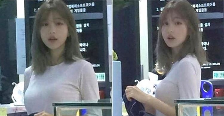 Nu phuc vu xinh dep nguoi Han Quoc hinh anh