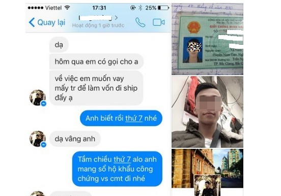 'Cam' giay to vay 10 trieu dong ho ban, sinh vien ngam dang tra no hinh anh