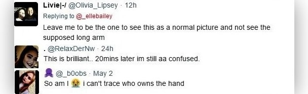 co gai co canh tay dai 1, 83 m anh 2