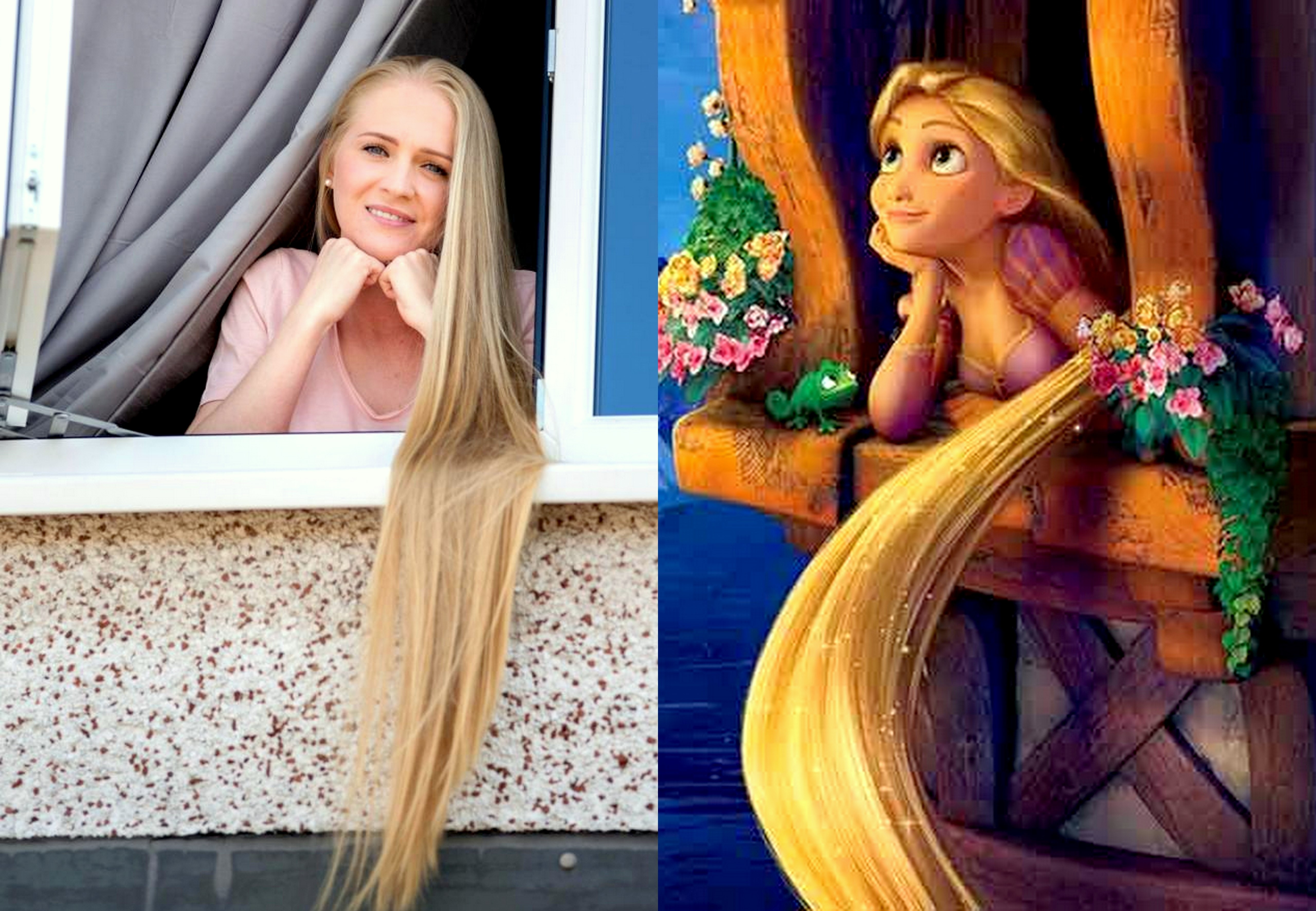 co gai co mai toc dai anh 1