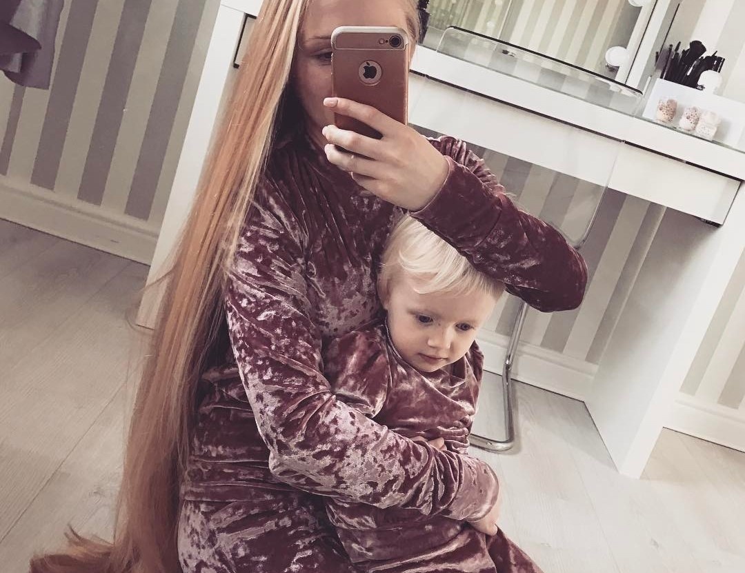 co gai co mai toc dai anh 7