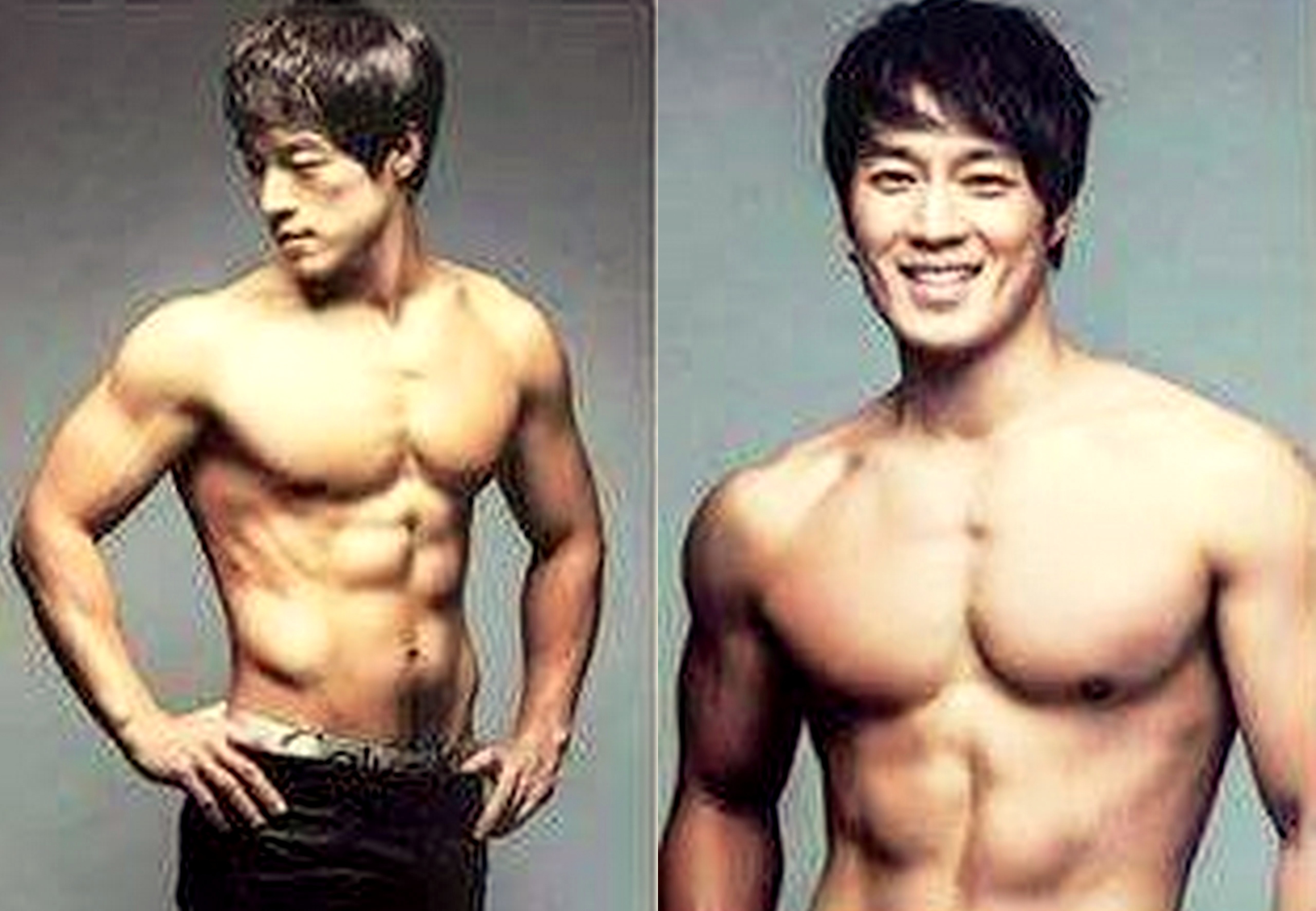 Ve si tong thong Han Quoc don tim fan voi anh khoe co bung 6 mui hinh anh
