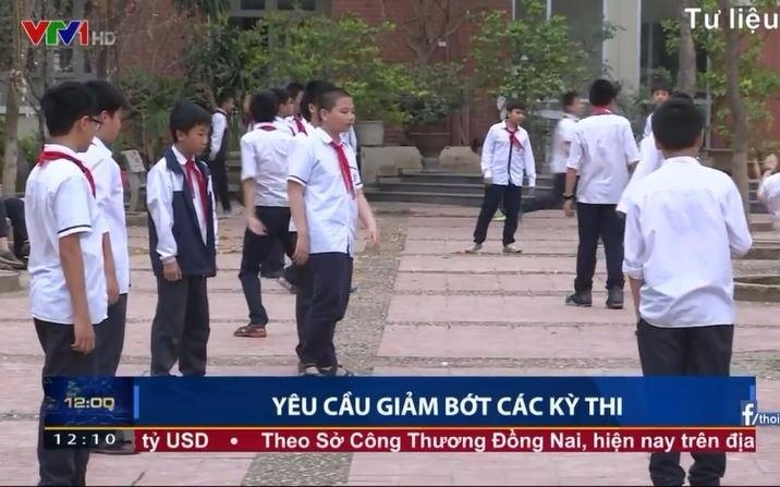 Giam cac cuoc thi danh cho giao vien va hoc sinh pho thong hinh anh