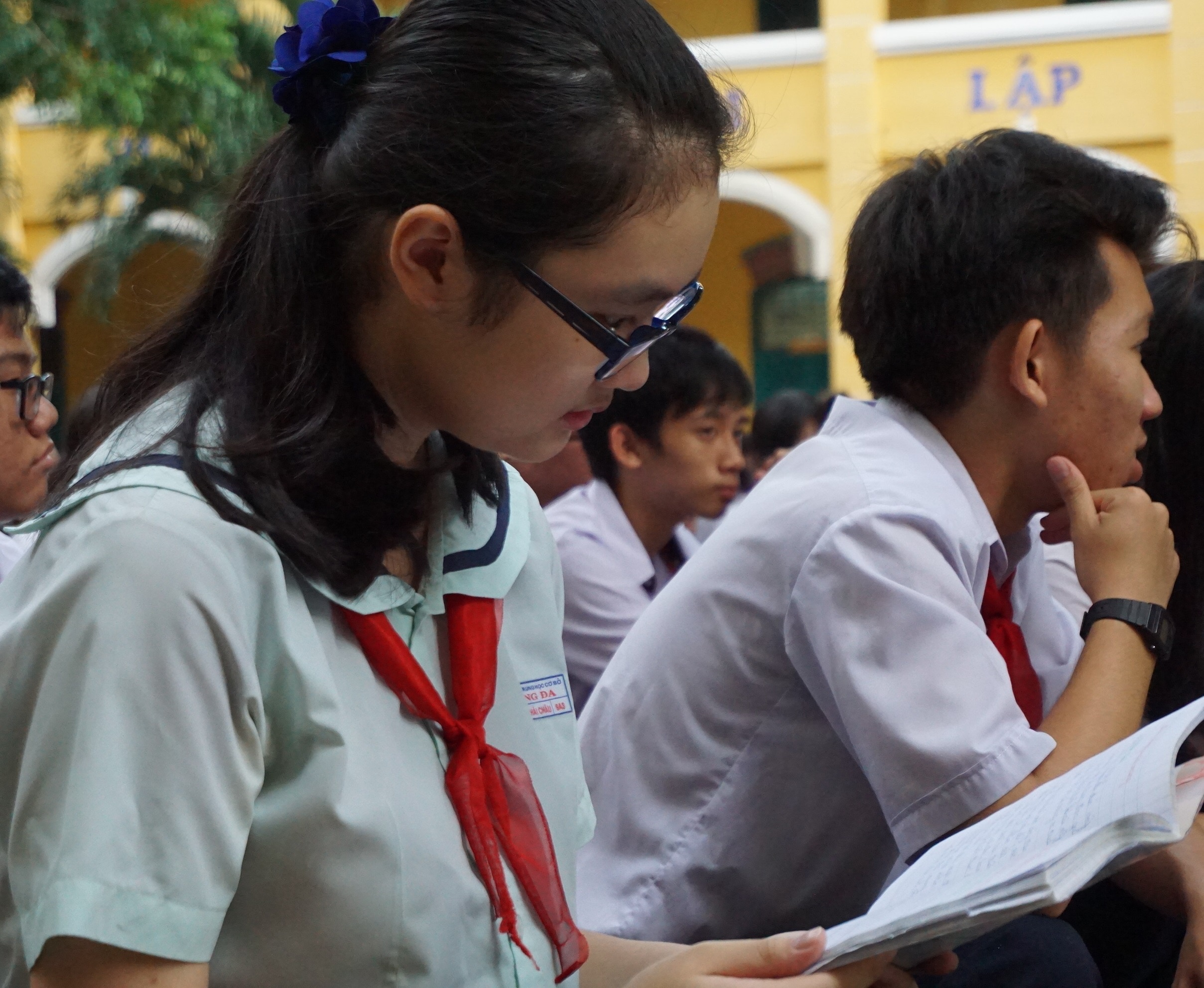384 thi sinh vang trong ngay thi dau tien vao lop 10 o Sai Gon hinh anh
