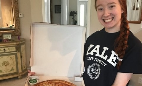 Bai luan ve banh pizza dua nu sinh My vao Dai hoc Yale hinh anh