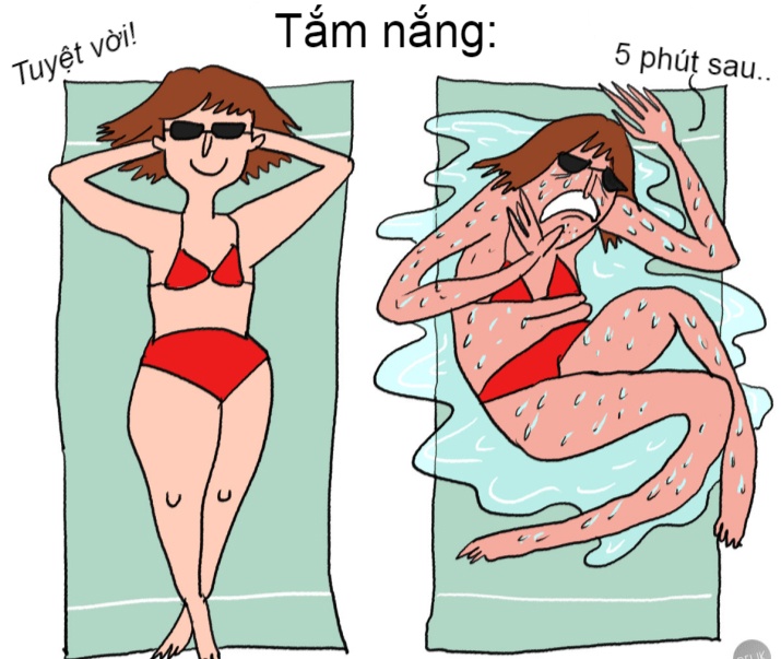 tinh huong hai huoc khi di bien anh 8