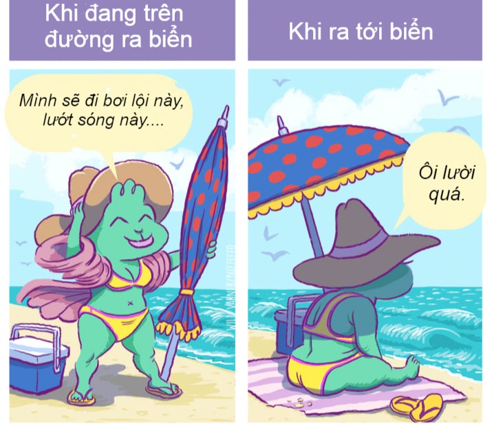 tinh huong hai huoc khi di bien anh 9