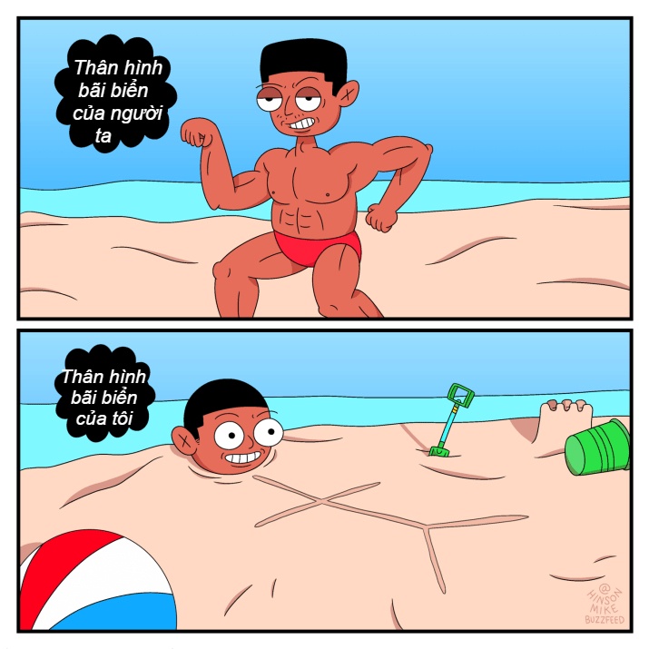 tinh huong hai huoc khi di bien anh 4