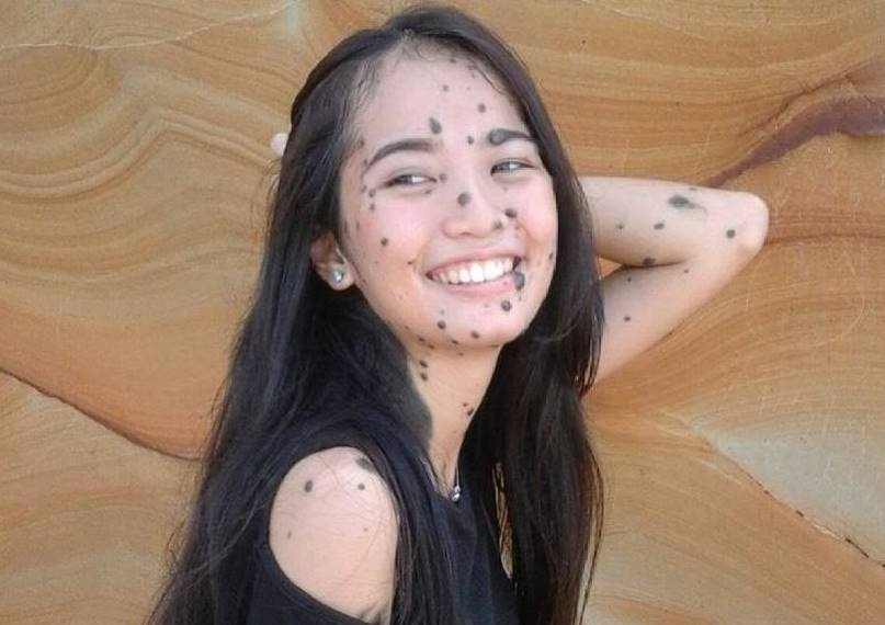 Co gai co hang tram not ruoi gay bat ngo khi thi Hoa hau Hoan vu hinh anh