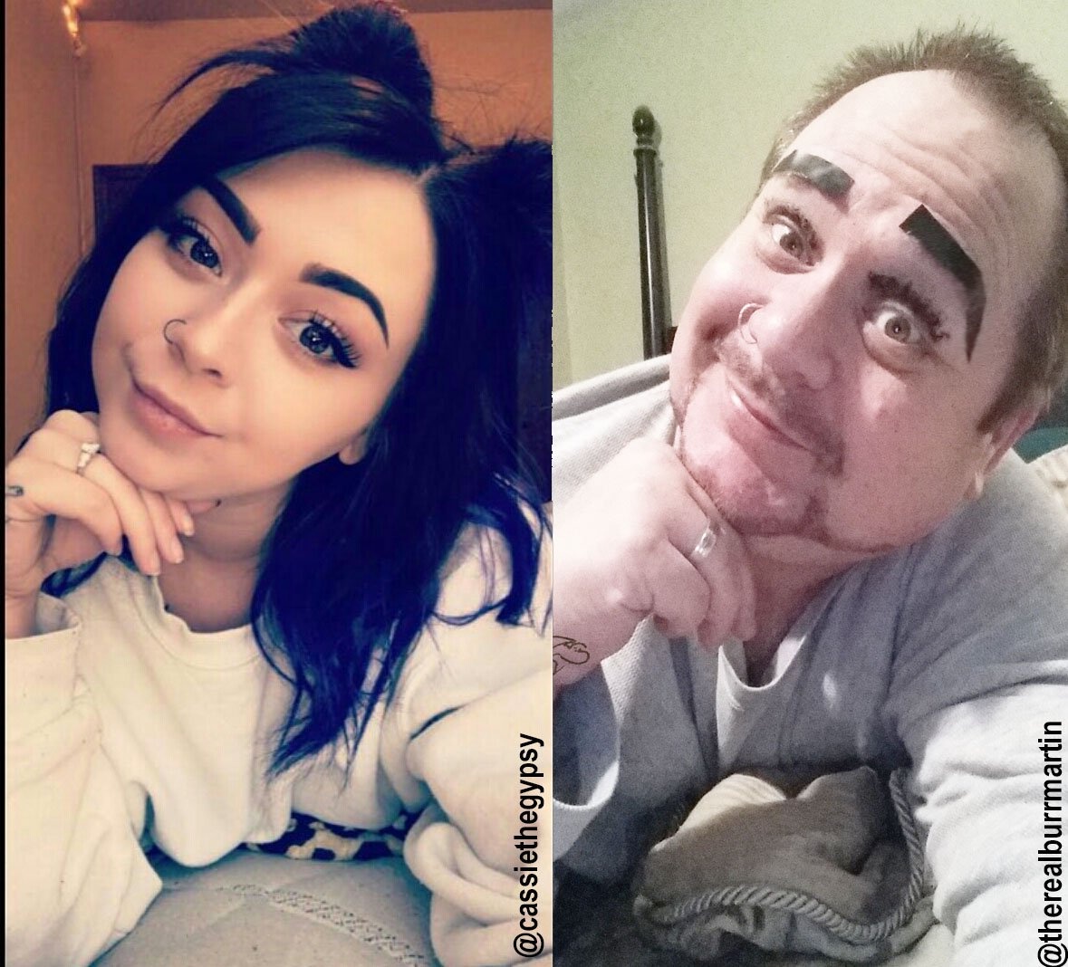 ong bo bat chuoc con gai selfie anh 4