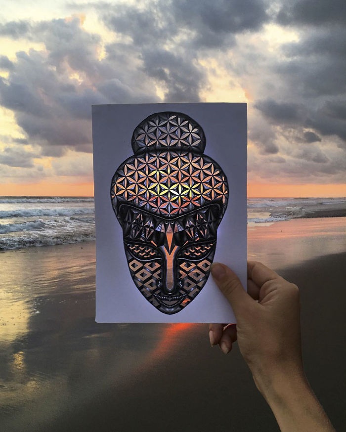 Tranh ve dong vat doc dao cua 9X anh 5