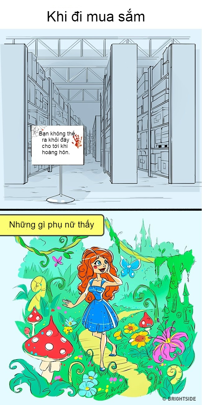 Tranh hài hước về đàn ông và phụ nữ ảnh 6 Tranh hai huoc ve dan ong va phu nu anh 6