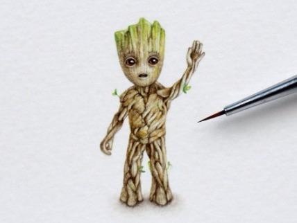 Co gai co biet tai ve tranh ti hon 3 cm dep den tung chi tiet hinh anh