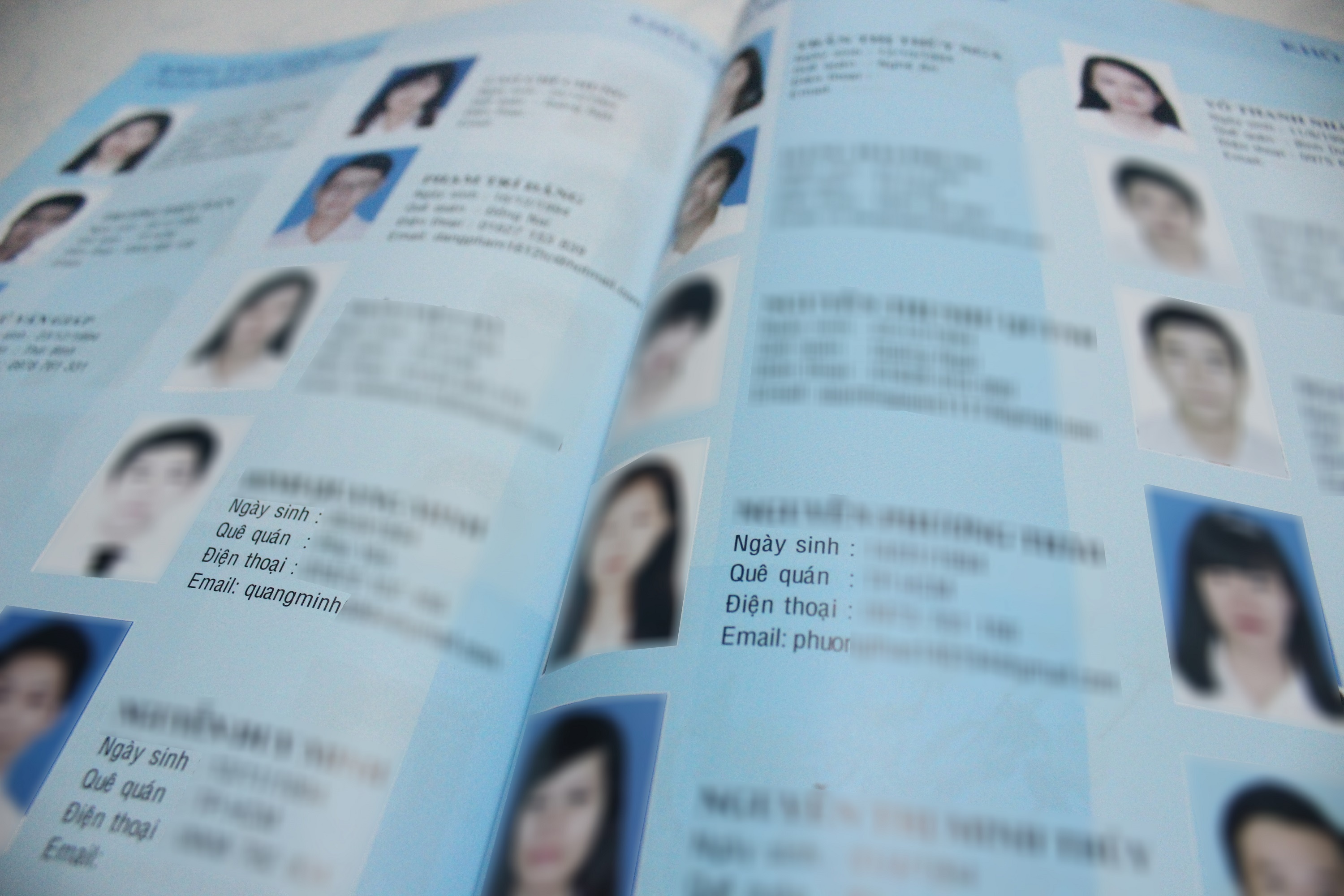 lo thong tin ca nhan cua sinh vien anh 1