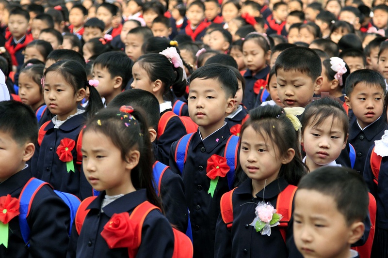 khai giảng ở Triều Tiên ảnh 2 khai giang o Trieu Tien anh 2
