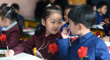 Khai giang tai Trieu Tien hinh anh