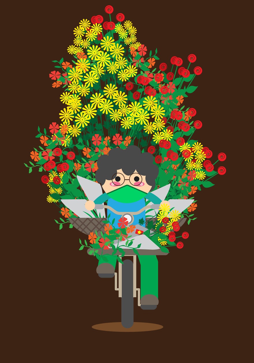 hoa si nguoi Philippines ve tranh ve Viet Nam anh 3