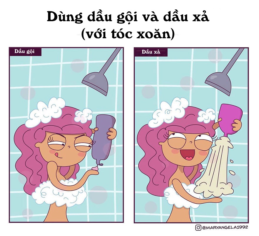 rac roi khi de toc xoan anh 6