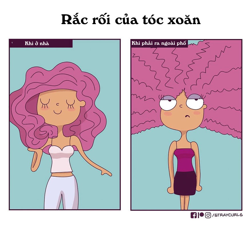 rac roi khi de toc xoan anh 7