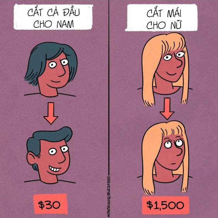 tranh vui ve toc cua con gai anh 10