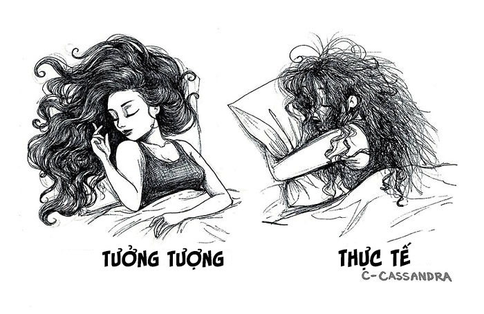 tranh vui ve toc cua con gai anh 11