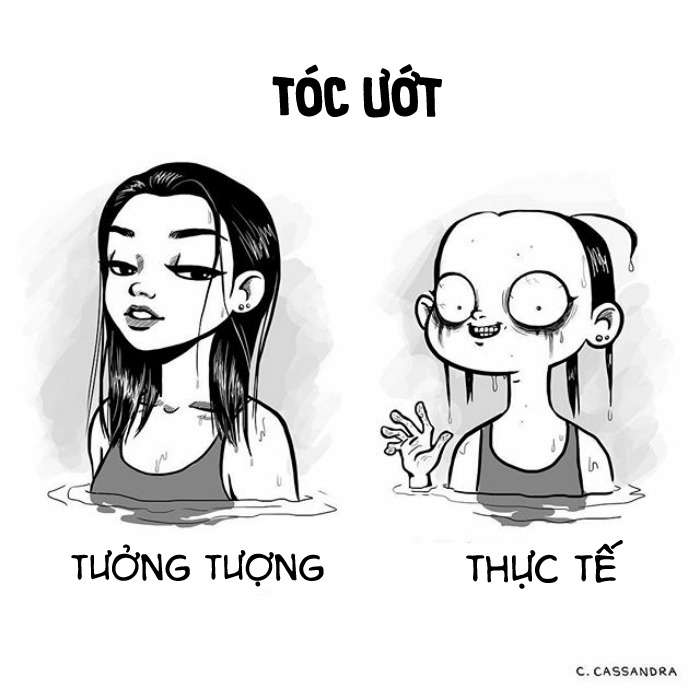 tranh vui ve toc cua con gai anh 1