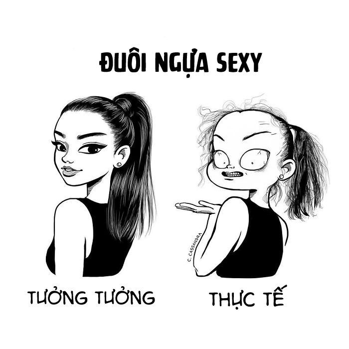 tranh vui ve toc cua con gai anh 2