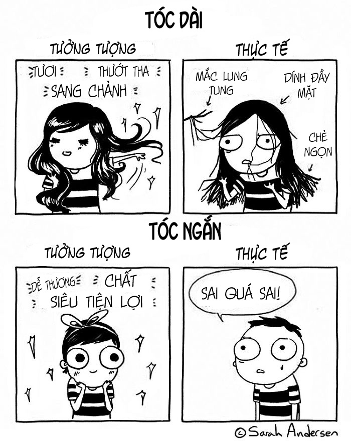 tranh vui ve toc cua con gai anh 3