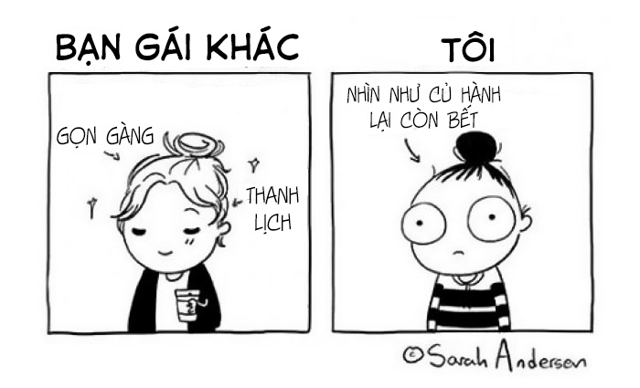 tranh vui ve toc cua con gai anh 9