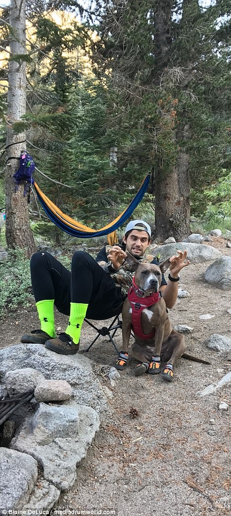 chang trai dua chu cho di phuot khap moi noi anh 8