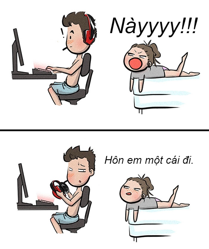 tình huống hài hước của cặp đôi yêu lâu ảnh 2 tinh huong hai huoc cua cap doi yeu lau anh 2