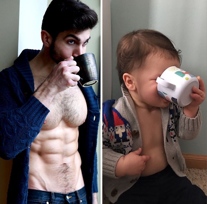 cau be 18 thang tuoi tao dang nguoi mau anh 5