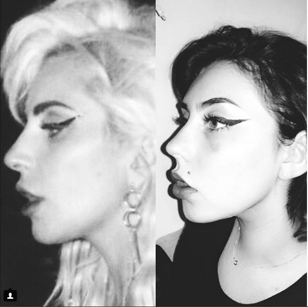 Co gai giong Lady Gaga anh 2