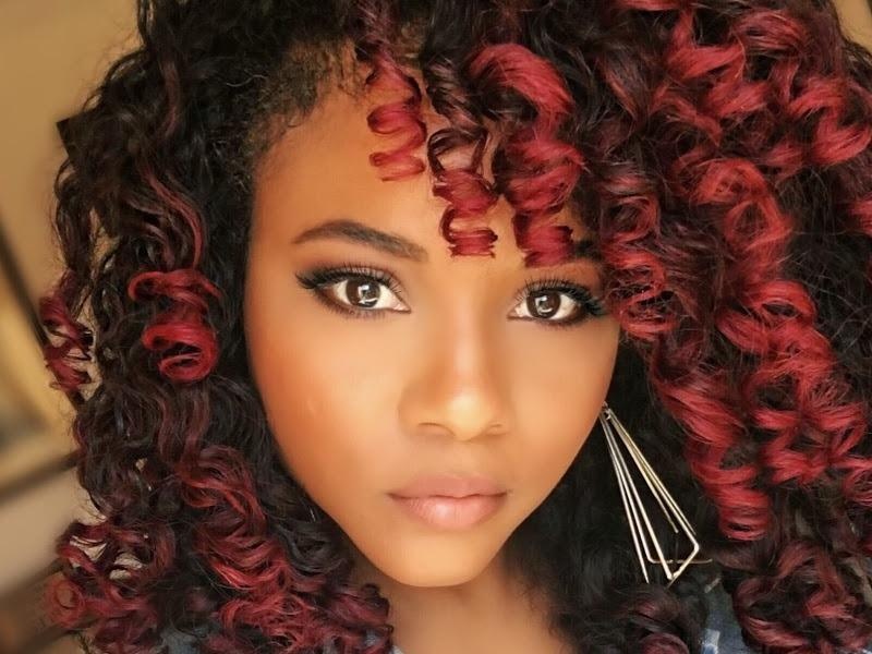 Co Kienya day tao kieu toc hinh anh