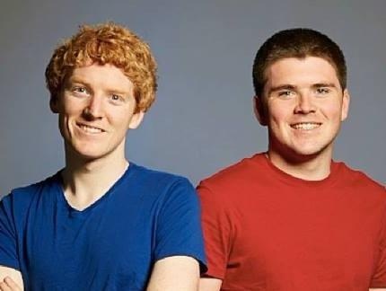 Hai anh em nha Collison va Stripe hinh anh