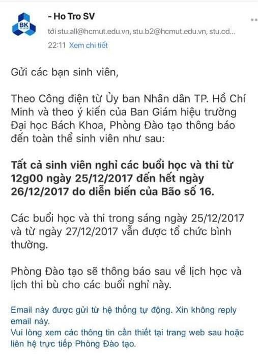 hoc sinh TPHCM nghi hoc tranh bao Tembin anh 2