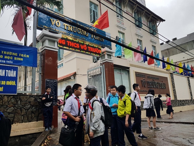 học sinh nghỉ học tránh bão ảnh 2 hoc sinh nghi hoc tranh bao anh 2