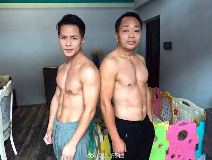 Qua trinh tap luyen cua anh Jesse va cha hinh anh