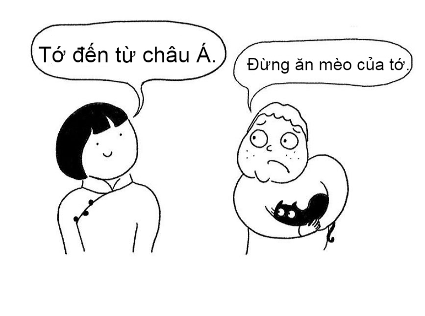 khac biet van hoa chau A va phuong Tay anh 5