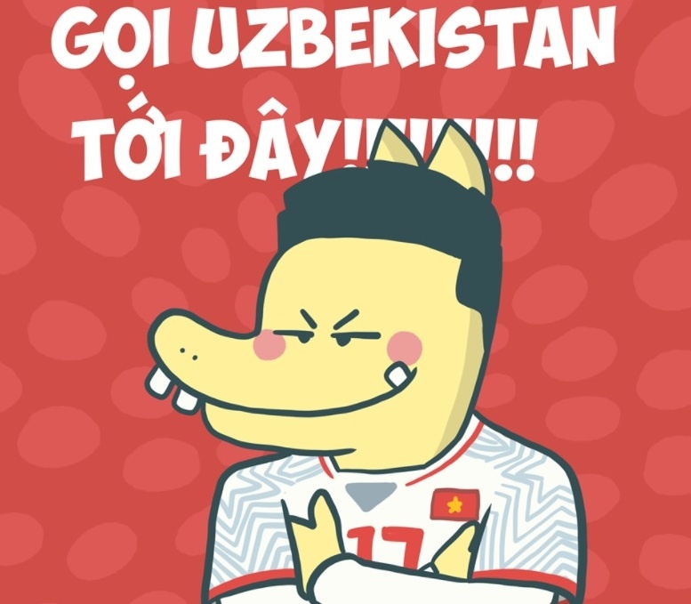 Dan mang Viet: 'Moi U23 Uzbekistan toi day' hinh anh