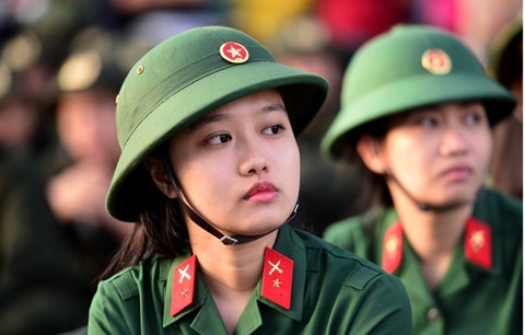 Nam 2018 chi 3 truong quan doi tuyen hoc vien nu hinh anh