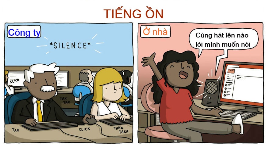 su khac nhau giua lam viec tai nha va cong so anh 3