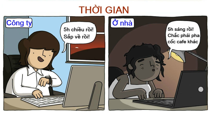 su khac nhau giua lam viec tai nha va cong so anh 4