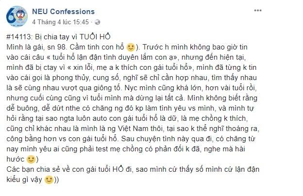 Chia tay vì bạn gái tuổi hổ ảnh 1 Chia tay vi ban gai tuoi ho anh 1