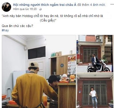 chang trai Han Quoc ban hotdog noi tieng tren mang anh 1