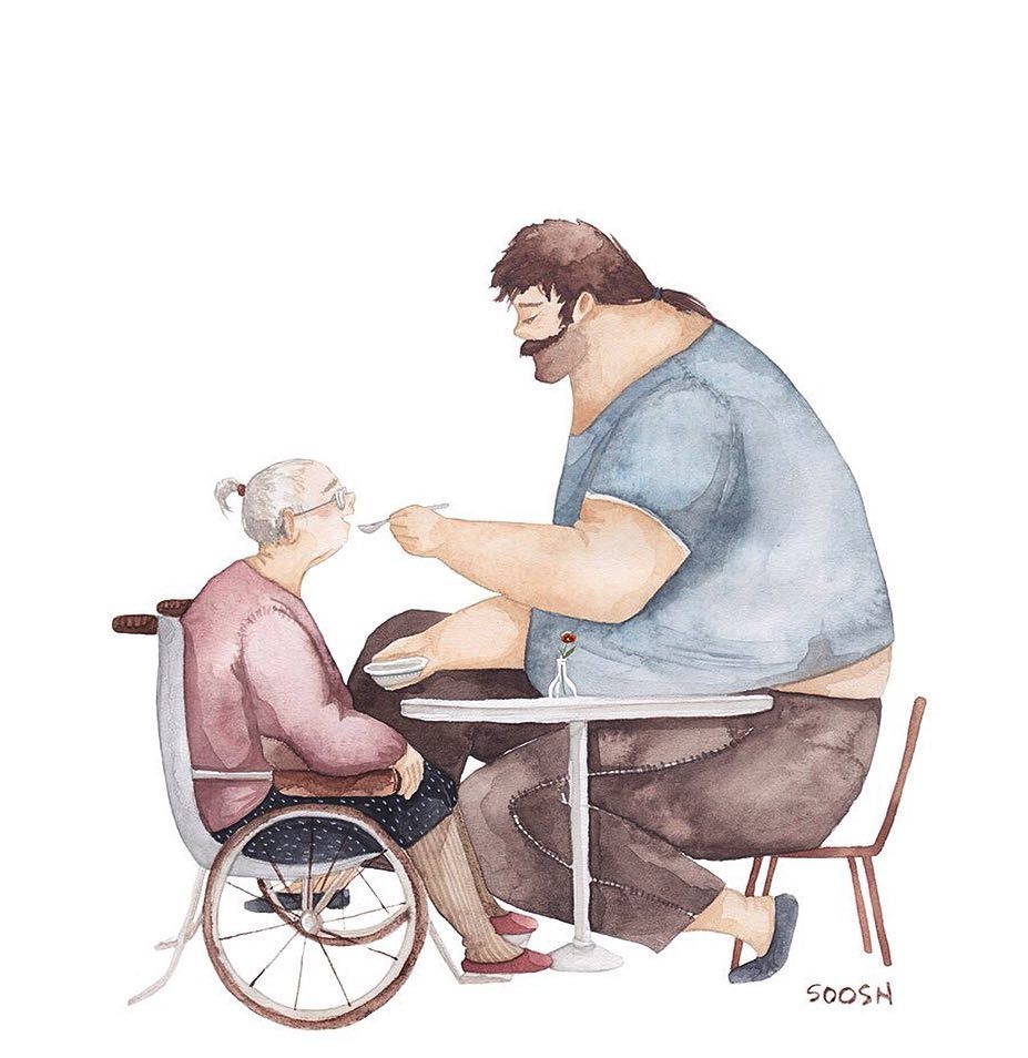 bo tranh ve tinh cam gia dinh anh 9