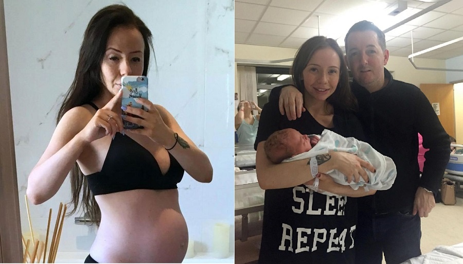 cô gái 19 kg biến đổi sau khi sinh con ảnh 4 co gai 19 kg bien doi sau khi sinh con anh 4