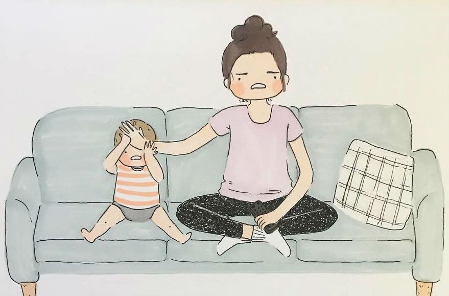 những tình huống hài hước khi gia đình có con nhỏ ảnh 9 nhung tinh huong hai huoc khi gia dinh co con nho anh 9